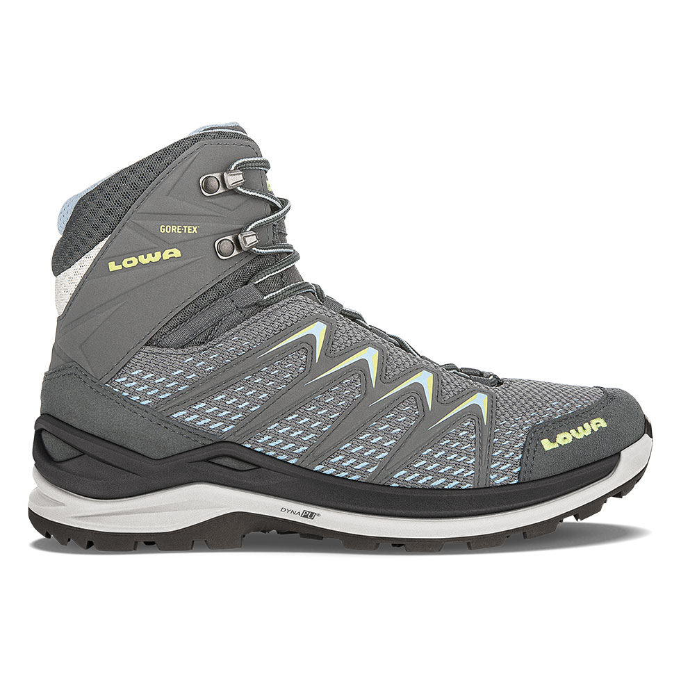 Scarponi Montagna Donna Lowa Innox Pro GTX Mid Profondo Grigie/Menta AIZYNE-703